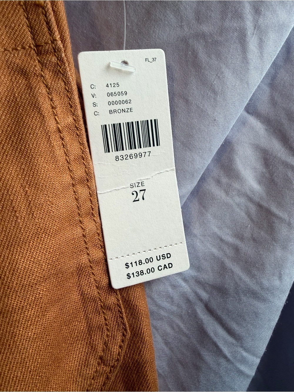 Maeve Rust Brown Cargo Shorts - Picture 3 of 4